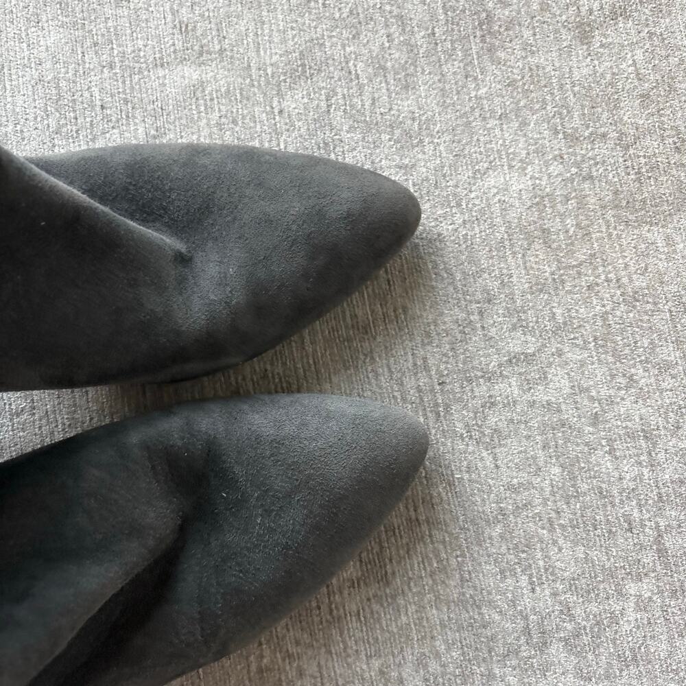 Stuart Weitzman Suede Heeled Boots - Picture 2 of 5